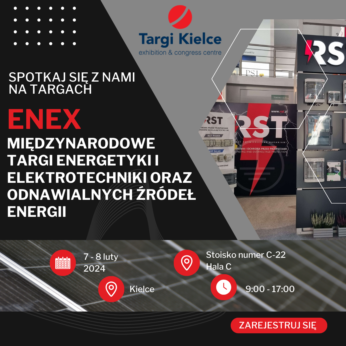 Spotkaj się z nami na targach ENEX2024!