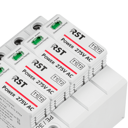 Ogranicznik przepięć RST Power T1 + T2 4 + 0 275V | do sieci trójfazowych TNS 230/400 V