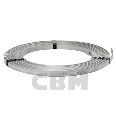 Bednarka pomiedziowana cynowana St/Cu/Sn | 25 x 4 mm 30m