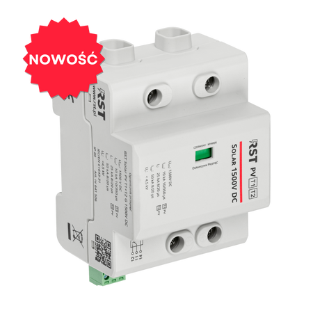 Ogranicznik przepięć RST Solar PV T1+T2 G 1500V DC  | do obwodów DC systemów fotowoltaicznych