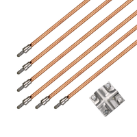 Uziom kompletny kuty St/Cu 0,100 Cu  | 14,2 mm 6m