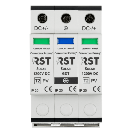 Ogranicznik przepięć RST Solar T2 G | 1200V DC