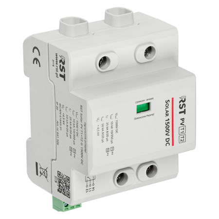 Ogranicznik przepięć RST Solar PV T1+T2 G 1500V DC  | do obwodów DC systemów fotowoltaicznych