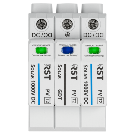 Ogranicznik przepięć RST Solar PV T2 G 1000VDC  | do obwodów DC systemów fotowoltaicznych