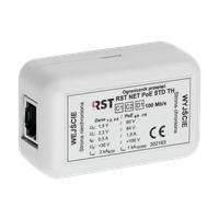 Ogranicznik przepięć RST NET PoE STD TH | do ochrony systemów telewizji dozorowej IP