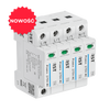 Ogranicznik przepięć RST Power T2 4 + 0 275V | do sieci trójfazowych TNS 230/400 V