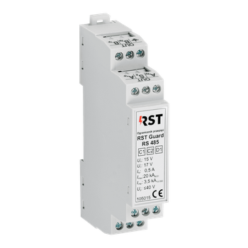 Ogranicznik przepięć RST Guard RS 485 | do ochrony szeregowych magistral transmisji danych