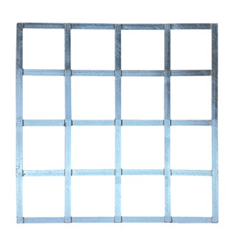 Krata uziemiająca wykonana z bednarki stalowej ocynowanej St/Zn