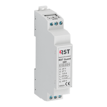 Ogranicznik przepięć RST Guard 24V | do ochrony systemów sterowania i kontrolno-pomiarowych