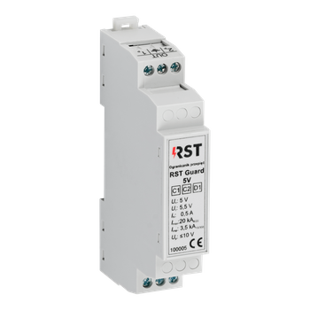 Ogranicznik przepięć RST Guard 5V | do ochrony systemów sterowania i kontrolno-pomiarowych