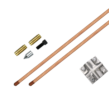Uziom kompletny złączkowy St/Cu | 3/4" 3 m