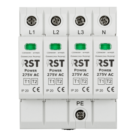 Ogranicznik przepięć RST Power T1+T2 4+0 275V